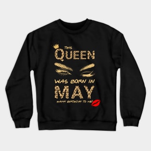 May Birthday Crewneck Sweatshirt